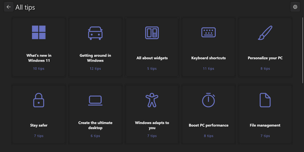 Windows 11 Tips App - Cloudeight InfoAve