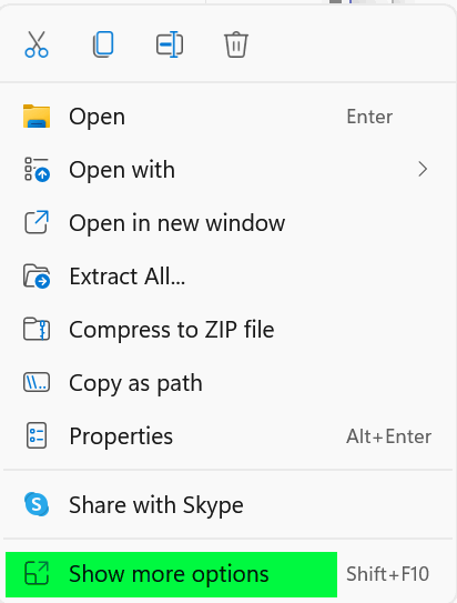 Windows 11 Context Menu - Cloudeight InfoAve