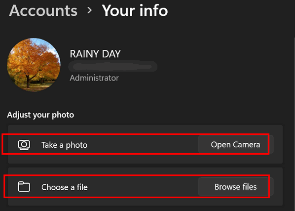 Set an account picture in Windows 11 - Cloudeight