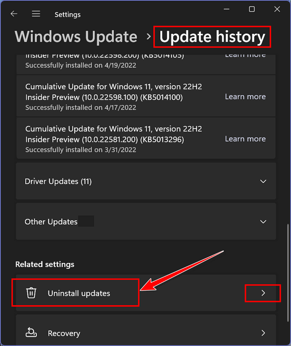Remove Windows Update - Cloudeight