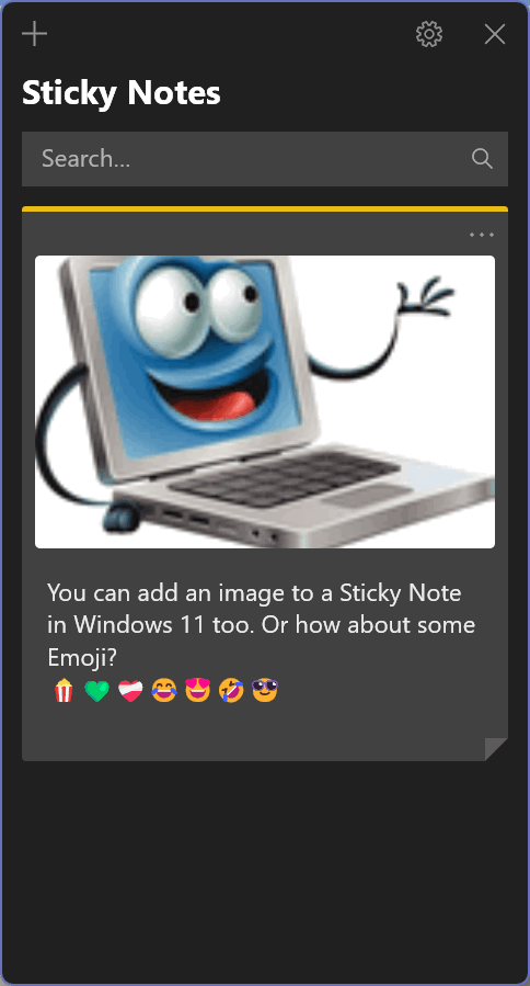 Sticky Notes in Windows 11- Cloudeight InfoAve