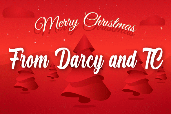 MERERY CHRISTMAS - FROM DARCY & TC!