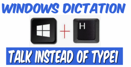 Windows Dictation - Speak Instead of Type - Cloudeight InfoAve