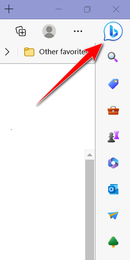 The Bing Button in Edge - Cloudeight