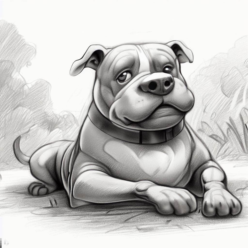 Dog Sketch - DALL E AI - Cloudeight