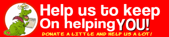 Help us keep on helping you!