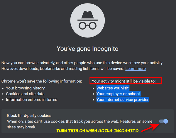 Private Browsing 601 - A Graduate Course in Private Browsing for Everyone - Cloudeight InfoAve