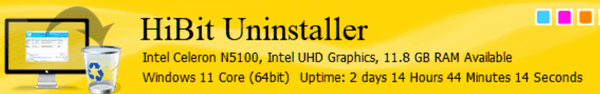 HiBit Uninstaller - Cloudeight Freeware Pick