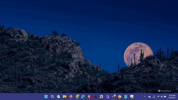 Messy Desktop Windows 11 (Cloudeight InfoAve)