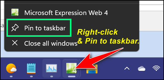 Cloudeight Tutorial - How to pin almost anything to the Windows 11 taskbar.