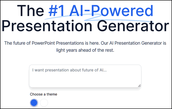 PresentationGPT - A Cloudeight Site Pick