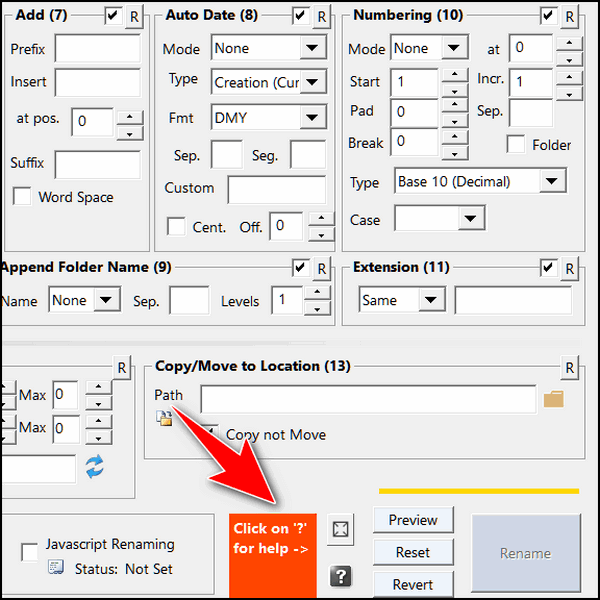 Bulk Rename Utility -Cloudeight Freeware Pick