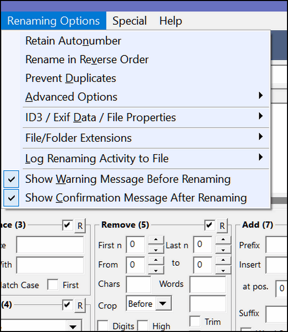 Bulk Rename Utility -Cloudeight Freeware Pick