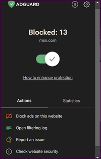 AdGuard - Cloudeight choice to replace uBlock Origin in Google Chrome.