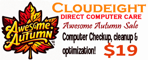 Cloudeight Awesome Autumn PC Checkup