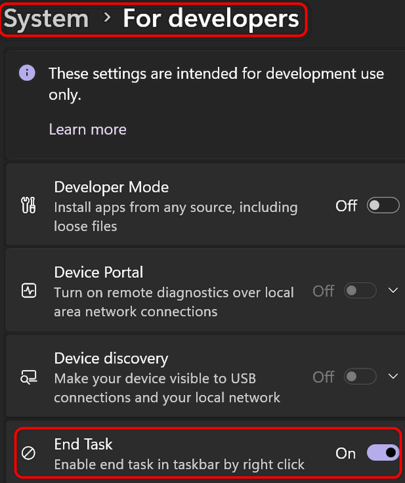 How to Enable End Task for Taskbar Icons in Windows 11 - Cloudeight InfoAve 