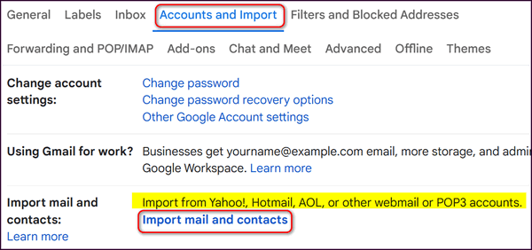 Setting up other email accounts in Gmail - Cloudeight InfoAve