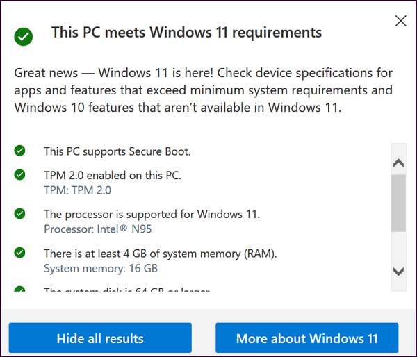Can your Windows 10 computer run Windows 11? Cloudeight InfoAve