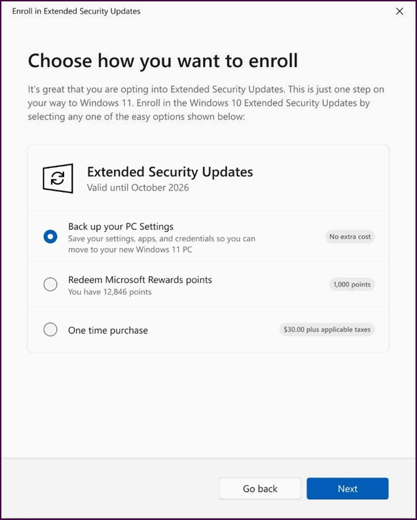 Microsoft ESU Enrollment - Cloudeight