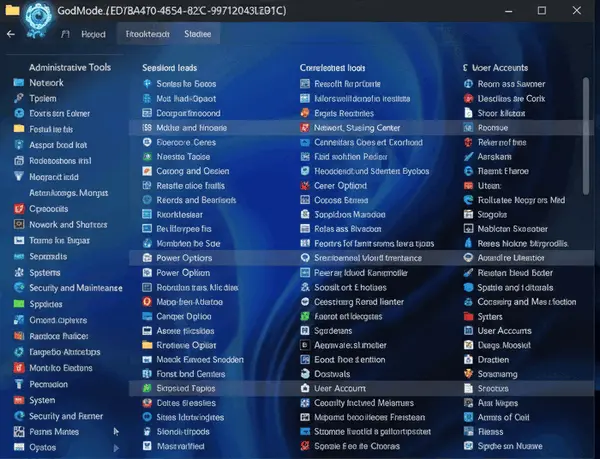 Windows God Mode / Cloudeight InfoAve