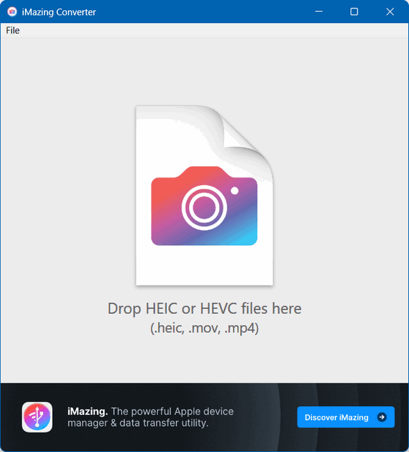 iMazing Converter - Cloudeight Freeware Pick