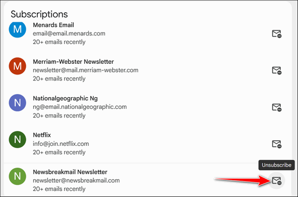 Quickly View How Many Email Subscriptions You Have - Cloudeight InfoAve