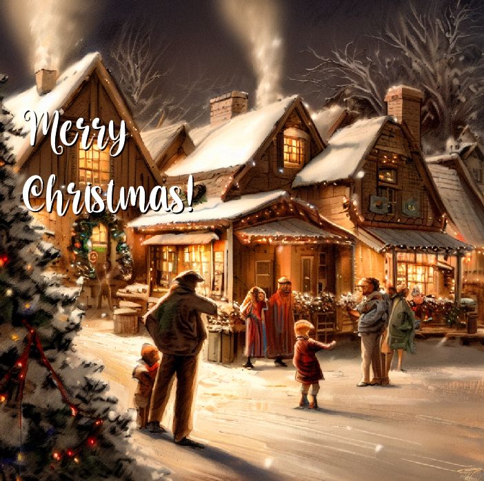 Merry Christmas - How to use Paint's Image Creator to make holiday graphics - Cloudeight InfoAve.