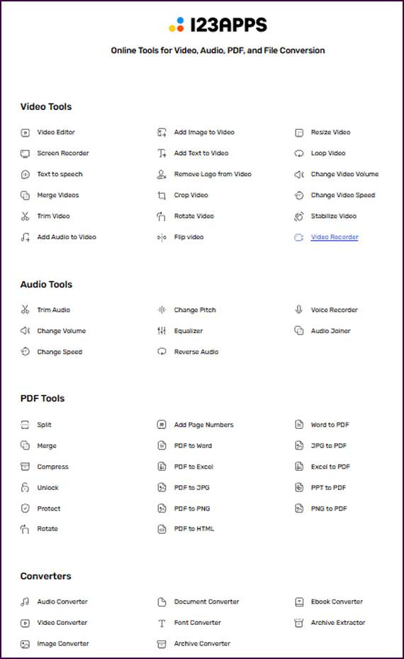 Cloudeight Site Pick: 123apps