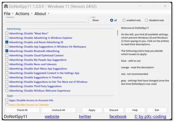 DoNotSpy-Cloudeight InfoAve