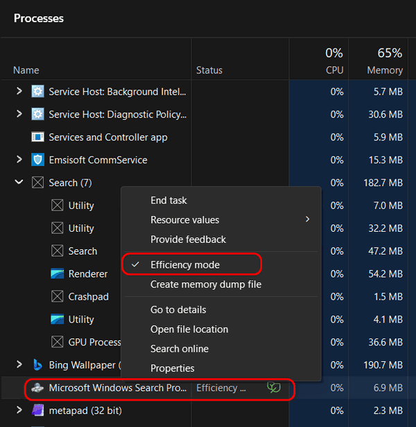 Windows 11's Efficiency Mode - Cloudeight InfoAve