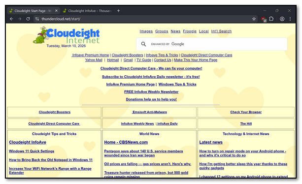 Cloudeight Site Pick 