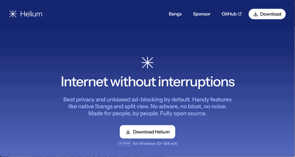 Helium - A Cloudeight Freeware Pick