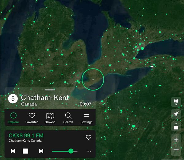Radio Garden - A Cloudeight Site Pick