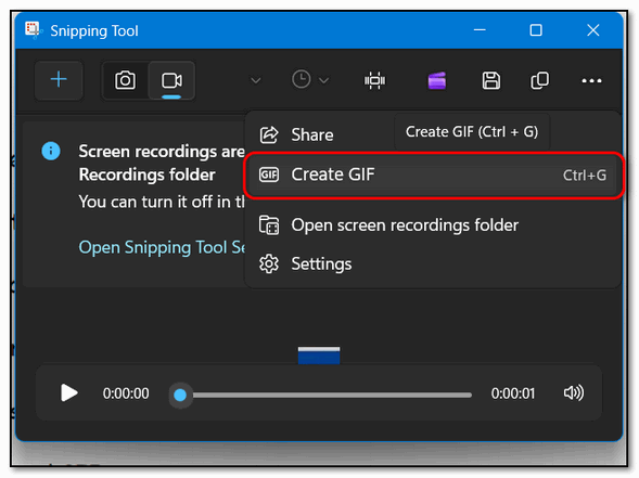 Create Animated GIFs with Windows 11 Snipping Tool - Cloudeight InfoAve
