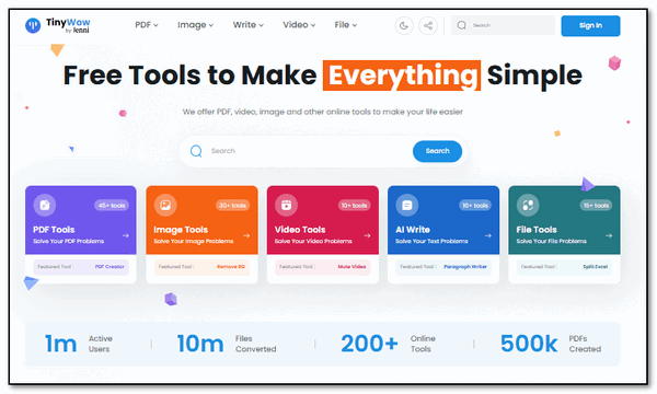 TinyWow - a Cloudeight Site Pick