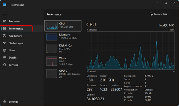 Managing the Task Manager - Cloudeight InfoAve
