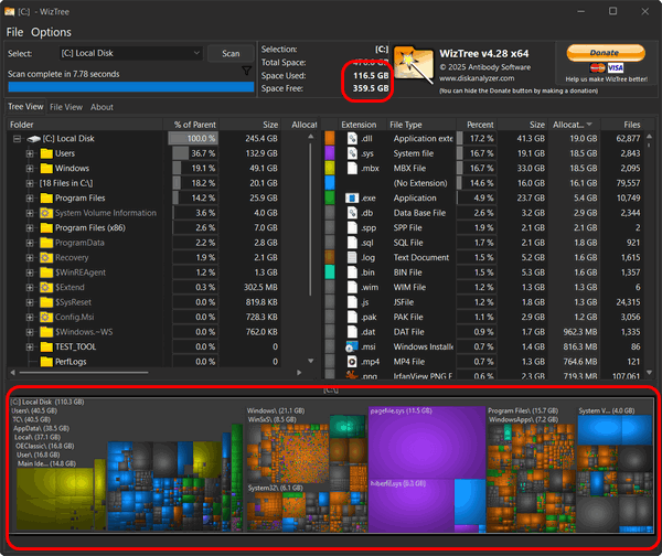 WizTree- A Cloudeight Freeware Pick