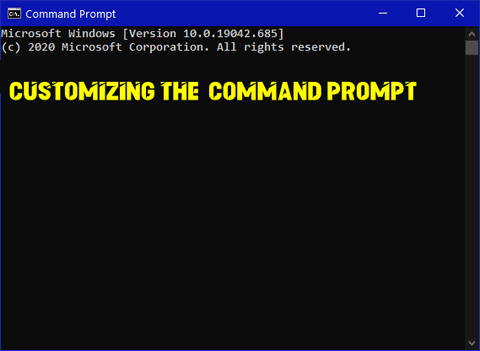 Cloudeight InfoAve - Customizing the Command Prompt