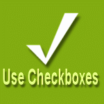 Use check boxes in Windows Vista and Widnows 7