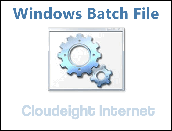 Windows Batch Files