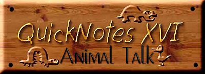 QuickNotes Email Stationery Animal Talk by CloudEight