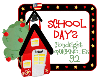 Cloudeight Stationery QuickNotes 92 School Days - featuring the art of J Rett