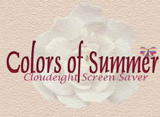 Cloudeight Screen Saver "Colors Of Summer"