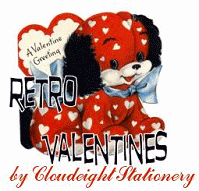 Cloudeight Stationery - Retro Valentines