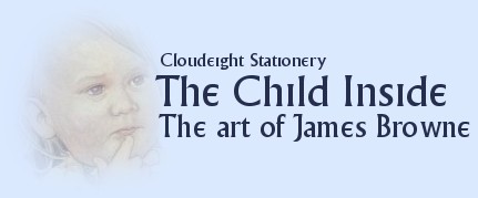 Cloudeight Stationery, The Child Inside-The Art of James Browne