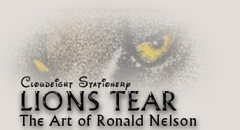 Cloudeight Stationery, Free Email Stationery, Lions Tear: The Art of Ronald Nelson