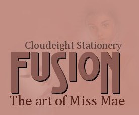 Cloudeight Stationery - Fusion Stationery Collection - The art of Miss Mae