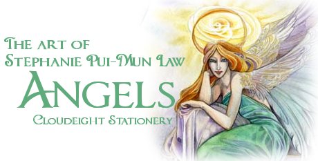 Cloudeight Stationery- Angels - The art of Stephanie Pui-Mun Law