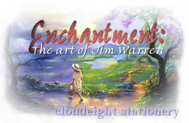 CloudEight Stationery: Enchantment: The Art of Jim Warren