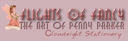 Cloudeight free email stationery, Flights of Fancy: The Art of Penny Parker